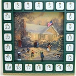 Thomas Kinkade Advent Calendar