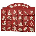 Red White Advent Calendar